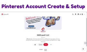 Create & Setup Pinterest Account For USA Client